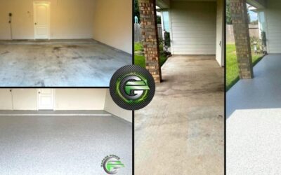 Old Katy Garage & Patio Floor Makeover