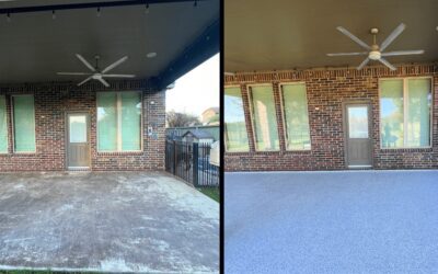 Richmond Patio & Garage Floor Makeover